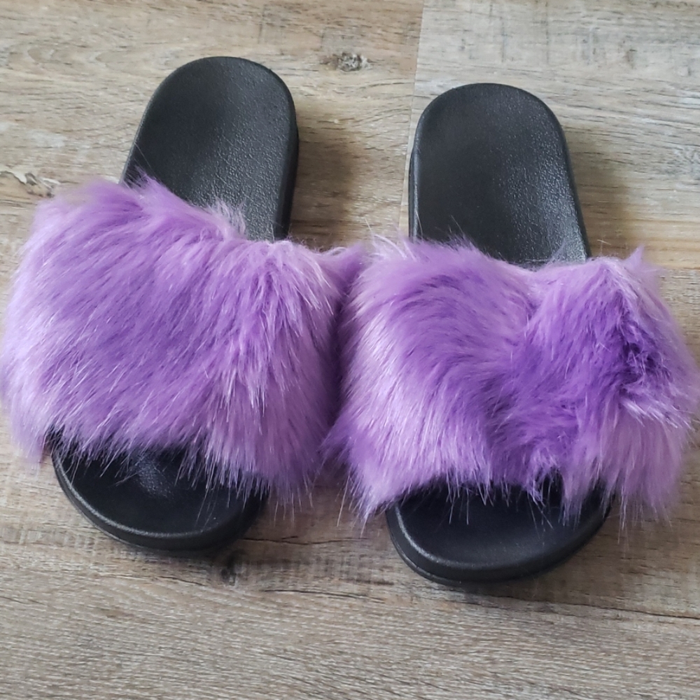Last Pair Sales ‼Faux Fur slides
